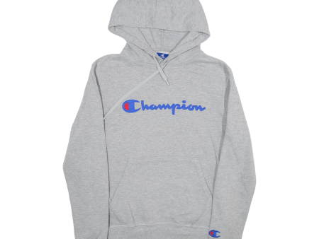 CHAMPION Mens Grey Hoodie S For Discount