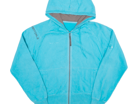 MAMMUT Womens Blue Hoodie Full Zip M Online now