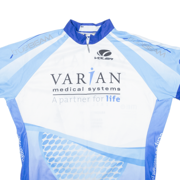 VOLER Cycling Shirt 3 4-zip Womens Jersey Blue M Supply