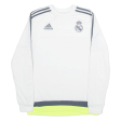 ADIDAS Real Madrid Boys Sweatshirt White 15-16Y Online Sale