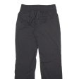 H&M Womens Trousers Black Regular Straight W28 L30 Discount