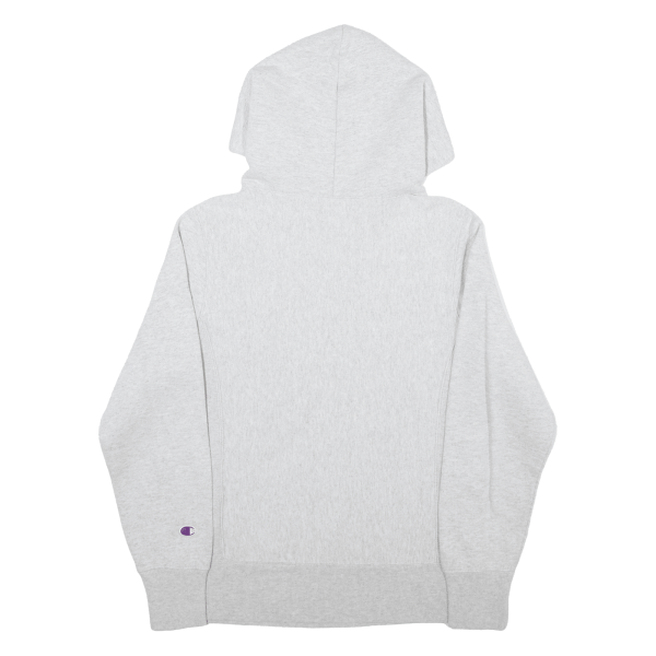 CHAMPION REVERSE WEAVE Womens Grey Hoodie S Online Sale