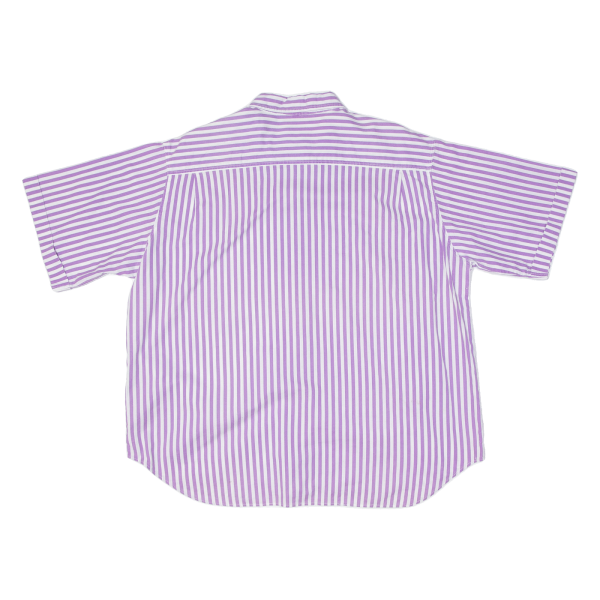 Mens Shirt Purple Striped XL For Discount