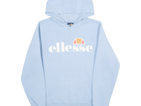 ELLESSE Boys Blue Hoodie 13-14Y For Sale