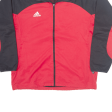 ADIDAS Mens Coach Jacket Red L Online Sale