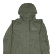 ZARA Basic Womens Jacket Green Hooded M For Discount