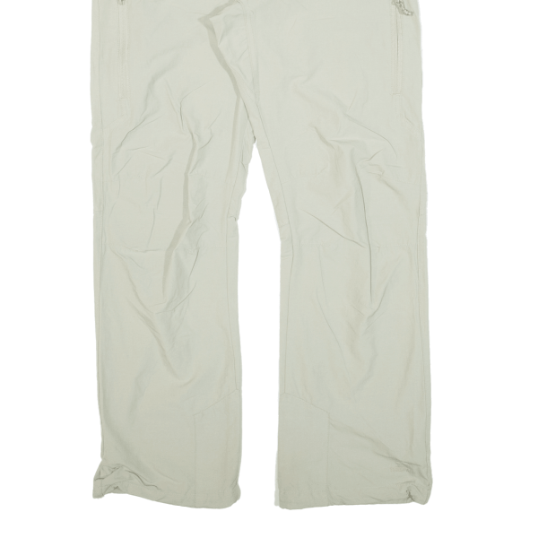 TRESPASS Mens Trousers Beige Regular Straight W33 L30 Online Sale