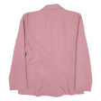 A. MARCIANO Double Breasted Womens Blazer Jacket Pink M Online Sale