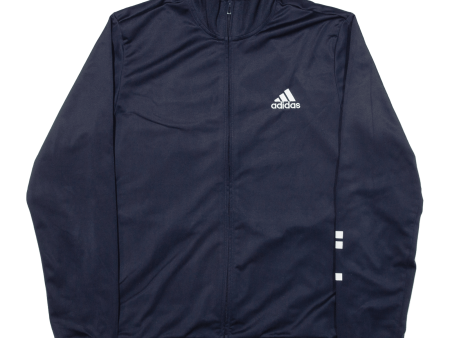 ADIDAS Mens Track Jacket Blue L Online now