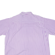 Mens Shirt Purple Striped XL For Discount