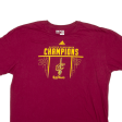 ADIDAS Cleveland Cavaliers Mens T-Shirt Red 2XL Online