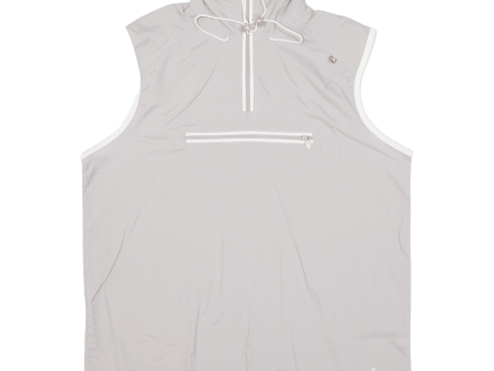 ADIDAS Sleeveless Womens Pullover Jacket Grey UK 14 For Discount