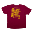 ADIDAS Cleveland Cavaliers Mens T-Shirt Red 2XL Online