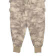 SIXTH JUNE Camo Cargo Mens Trousers Beige Relaxed Tapered W27 L27 Supply