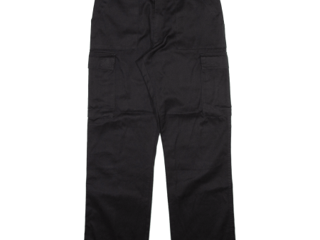 ROCKY Cargo Mens Trousers Black Regular Straight W31 L30 Discount