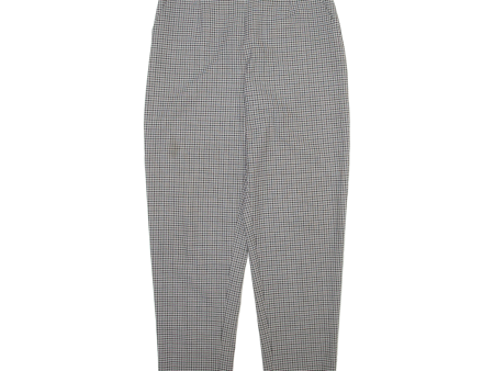 ALAIN MANOUKIAN Womens Trousers Grey Relaxed Mom Wool W29 L29 Online now