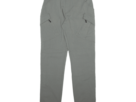 SWAT Cargo Mens Trousers Grey Slim Straight W30 L32 For Discount