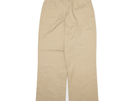 PATRIOT Womens Trousers Beige Regular Straight W24 L27 Online now