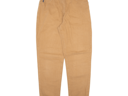 ARIZONA Womens Trousers Beige Relaxed Mom W30 L29 Sale