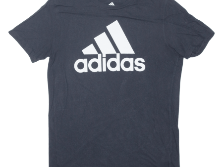 ADIDAS Boys T-Shirt Black L Online now