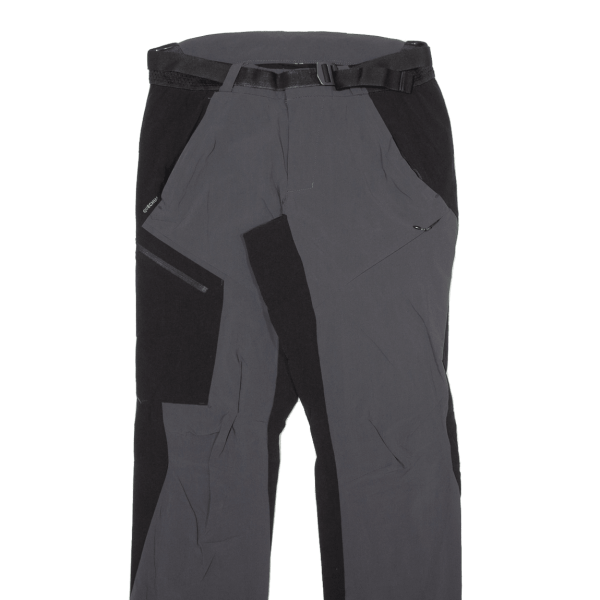 QUECHUA Outdoor Womens Trousers Grey Regular Straight W30 L32 Cheap