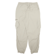 BLACK SQUAD Cargo Mens Trousers Beige Relaxed Tapered W32 L29 For Cheap