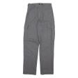 ROOTS Cargo Womens Trousers Grey Regular Straight Wool W26 L30 Cheap