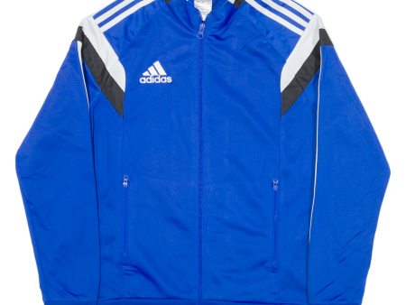 ADIDAS Girls Track Jacket Blue XL Hot on Sale