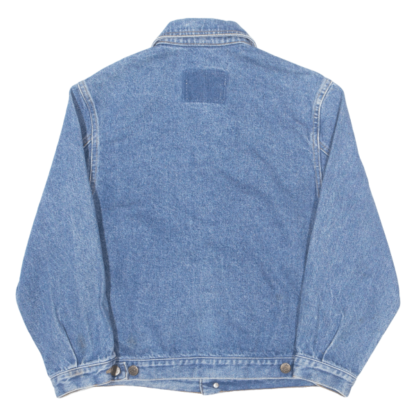 012 BENETTON Boys Denim Jacket Blue L Online now