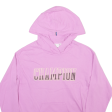 CHAMPION Womens Pink Hoodie XS Sale